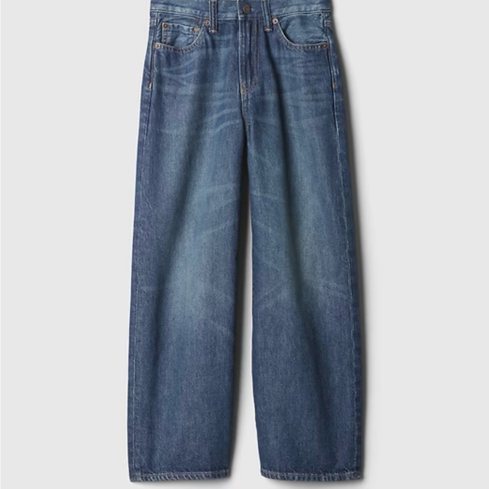 GAP Boys Baggy Denim Jeans - Classic Blue
